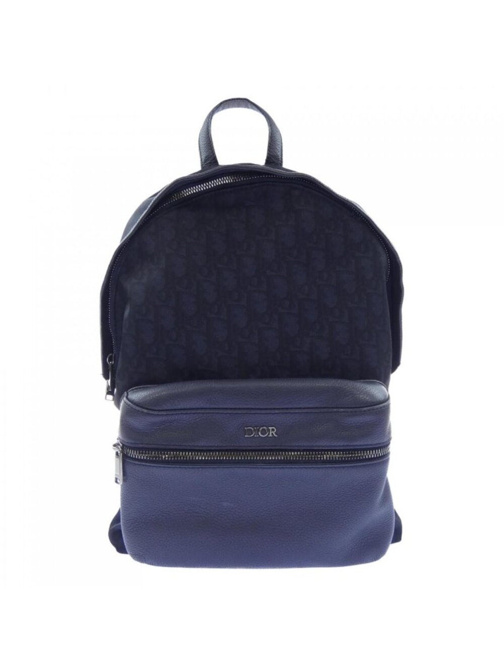 Dior Oblique Backpack Navy